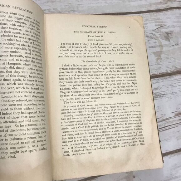 Vintage Readings from American Literature Calhoun And MacAlarney Hardcover Book - Picture 12 of 13